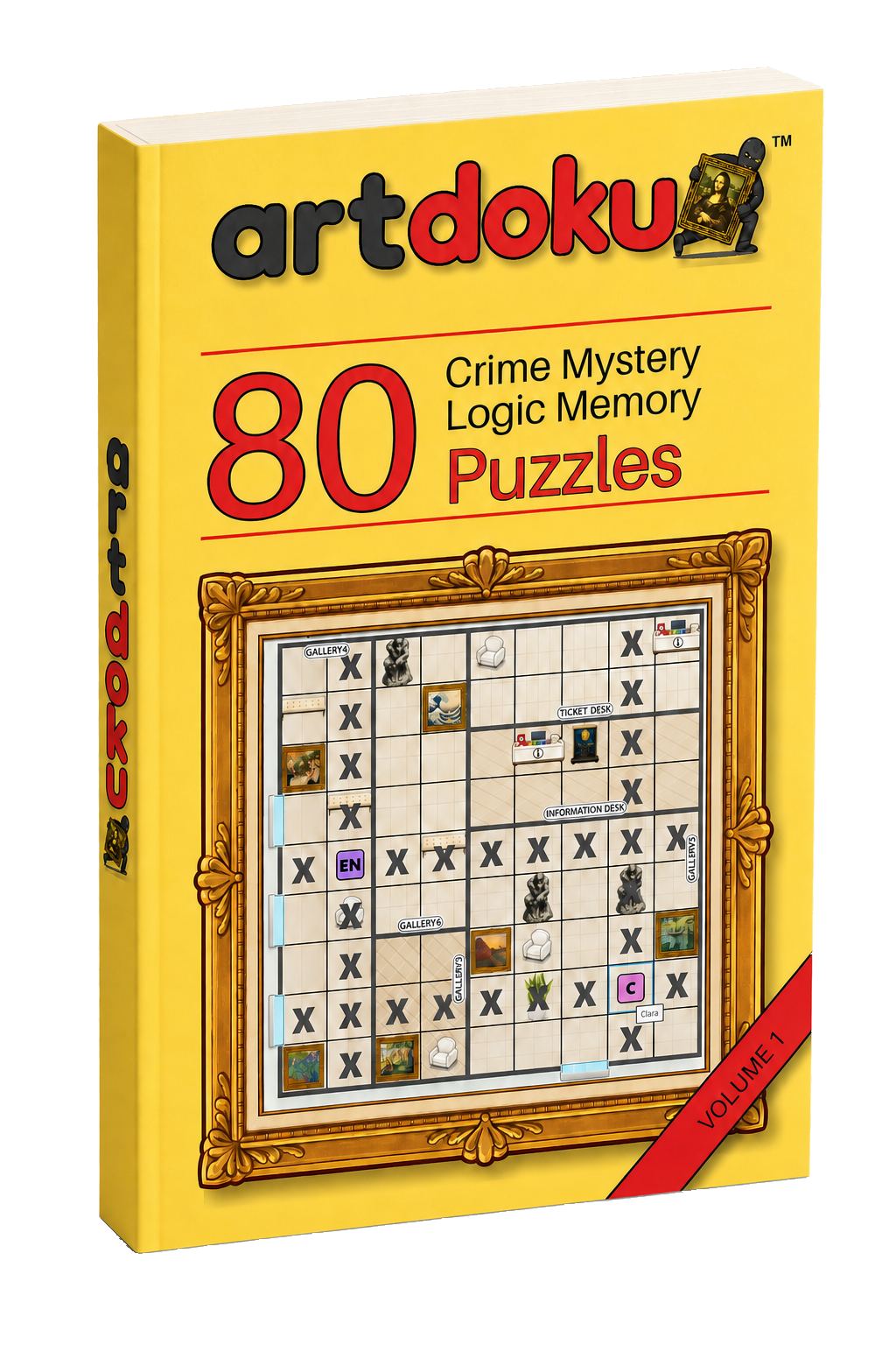 artdoku paperback puzzle book